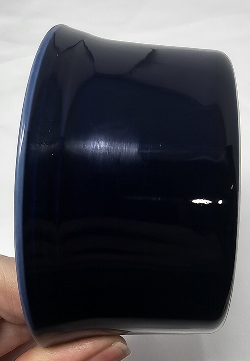 Fiestaware Cobalt Ramekin Fiesta Retired Blue Individual Cake Baker 4"x2" - Picture 5 of 10